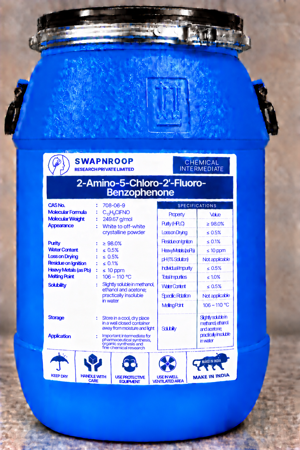 2-Amino-5-Chloro-2'-Fluoro-Benzophenone