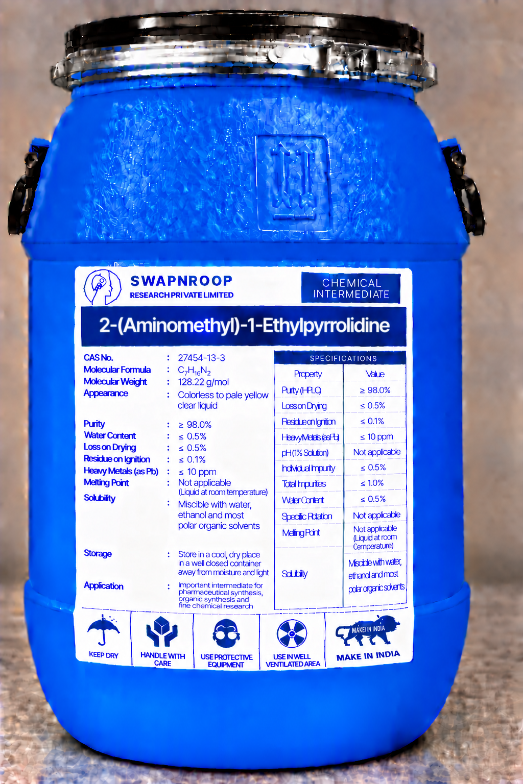2-(Aminomethyl)-1-Ethylpyrrolidine