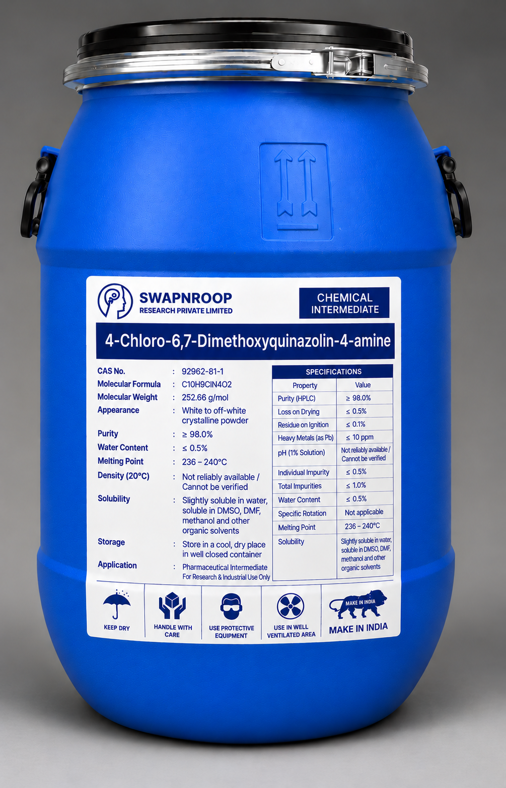 4-Chloro-6,7-Dimethoxyquinazolin-4-amine