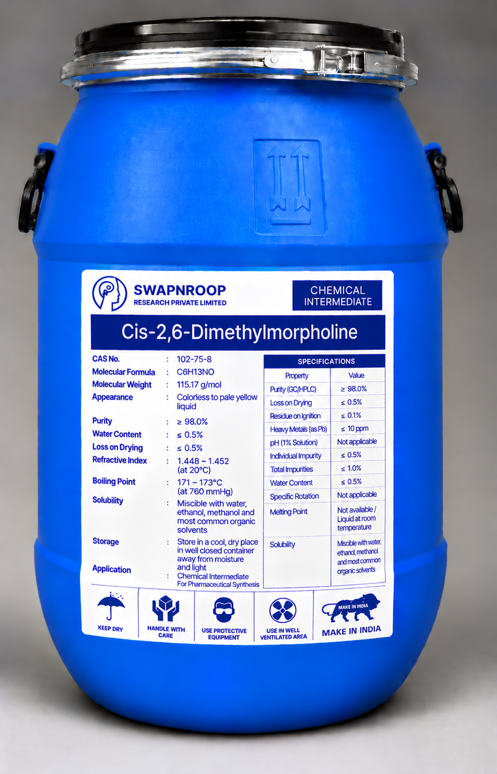 Cis-2,6-Dimethylmorpholine